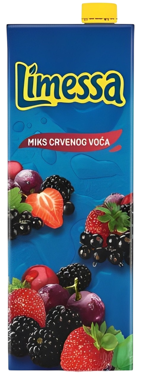 Negazirani sok RAUCH Limessa crveno voće 1,5l