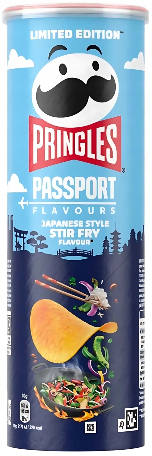 Čips PRINGLES Japanese style stir fry 165g