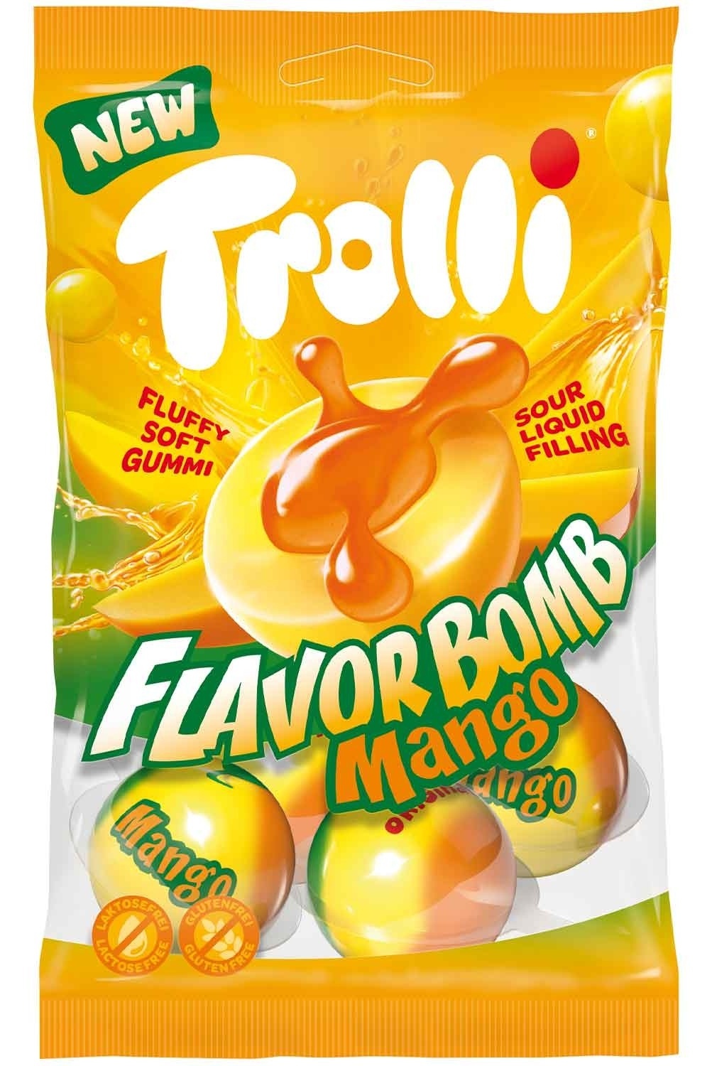Gumene bombone TROLLI flavor mango 75g