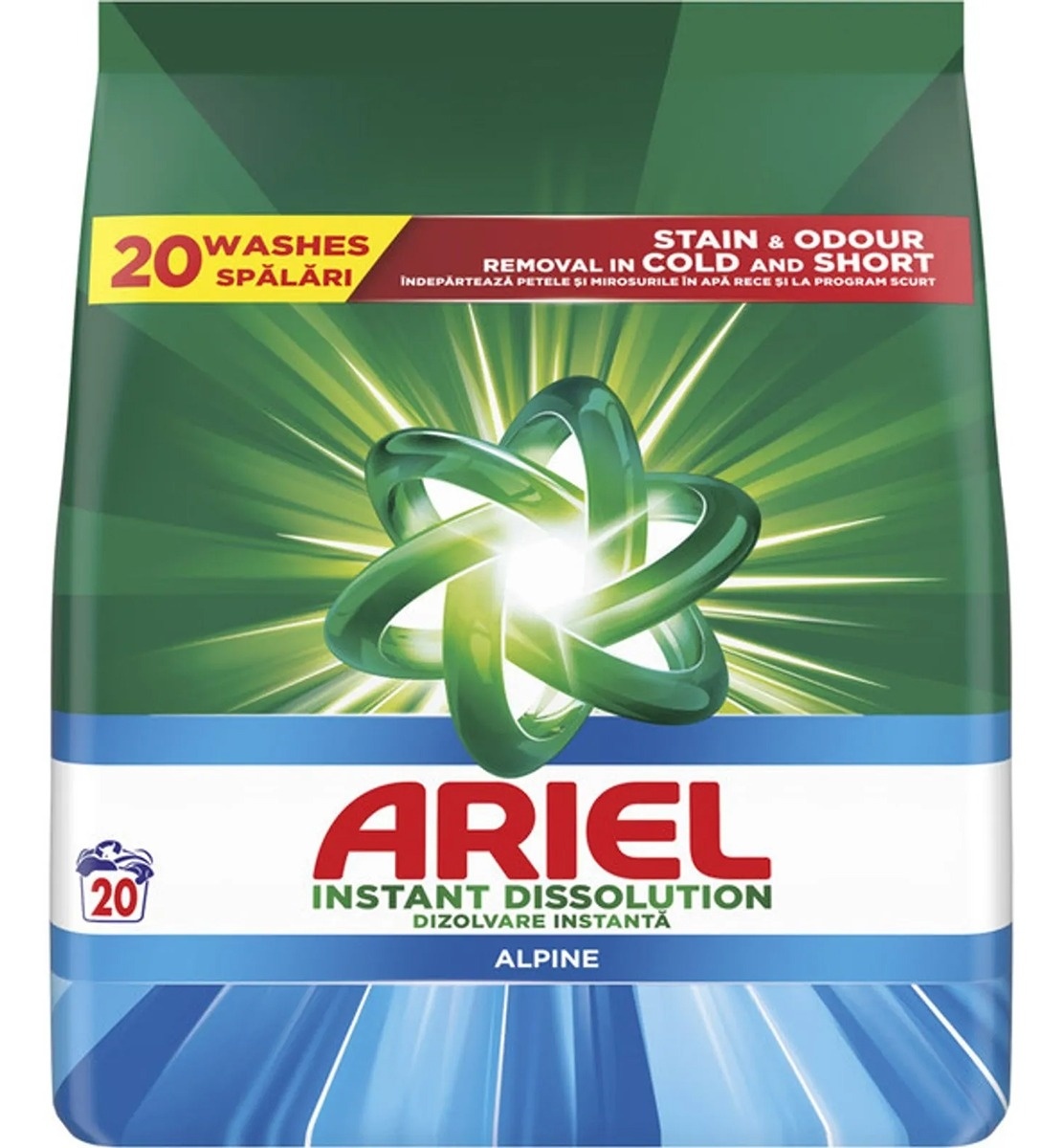 Deterdžent za pranje veša ARIEL Alpine 20 pranja (1,3kg)