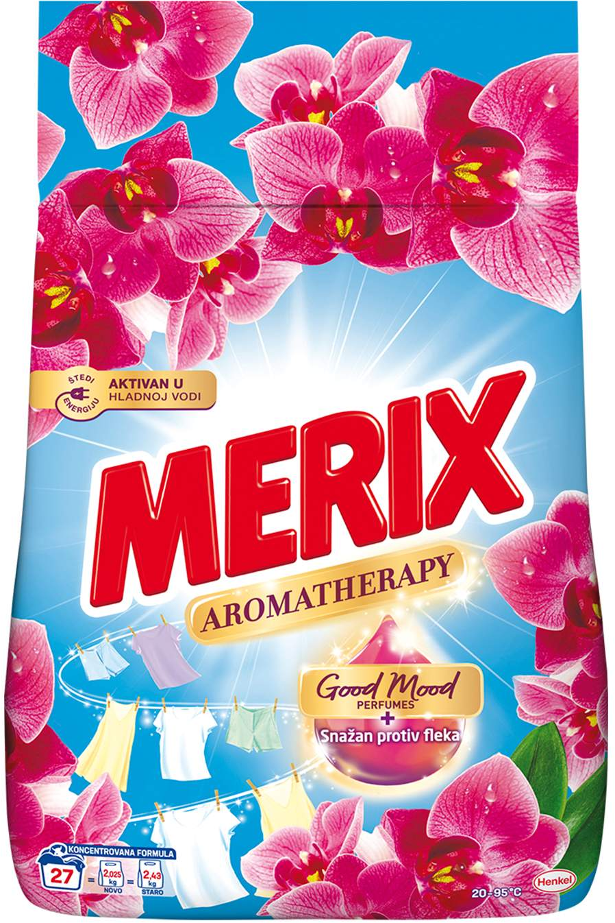 Deterdžent za pranje veša MERIX orhideja 27 pranja (2,025kg)