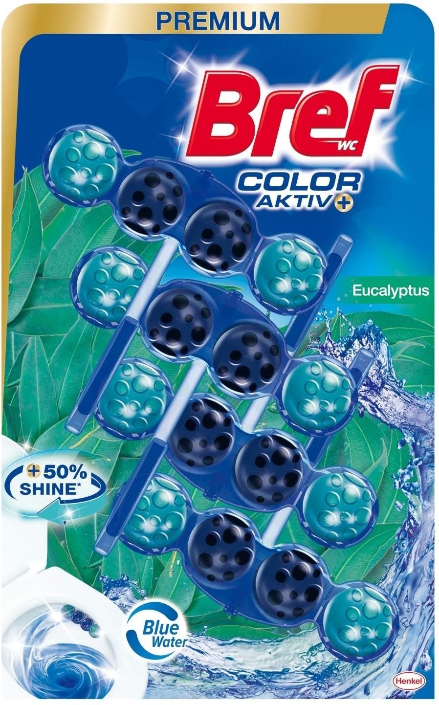 WC osveživač BREF eucaliptus 4x50g
