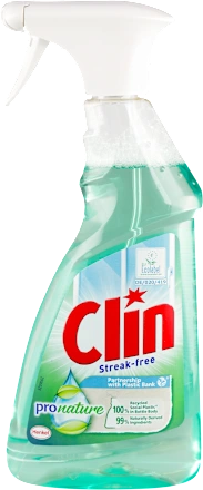 Sred.za čišć.prozora CLIN Glass ProNature sa pumpicom 500ml