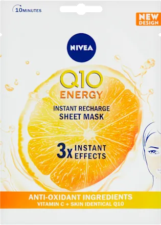 Maska za lice NIVEA Q10+C anti-wrinkle 1kom