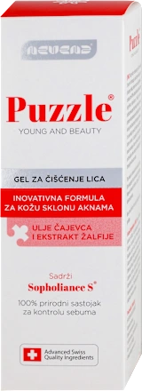 Gel za čišćenje lica NEVENA puzzle 75ml