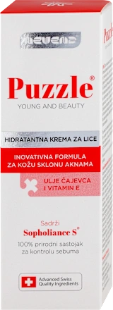 Krema za negu lica NEVENA puzzle za akne i bubuljice 50ml