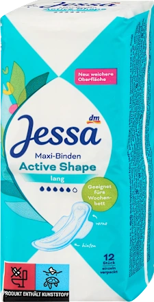Higijenski ulošci JESSA Active shape maxi  dugi 12kom