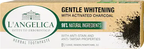 Pasta za zube L'ANGELICA Gentle whitening charcoal 75ml