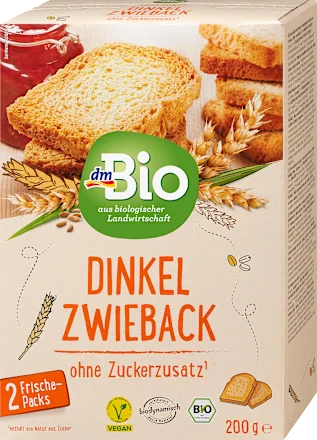 Dvopek DM BIO od spelte 200g