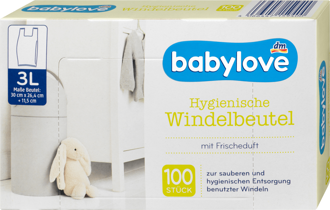 Kesice za odlaganje pelena BABYLOVE 100kom