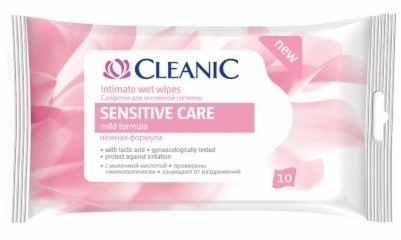 Vlažne maramice CLEANIC Sensitive 10kom