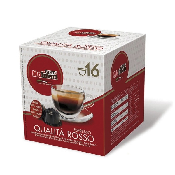 Kapsule za kafu MOLINARI Qualita Rosso 16kom