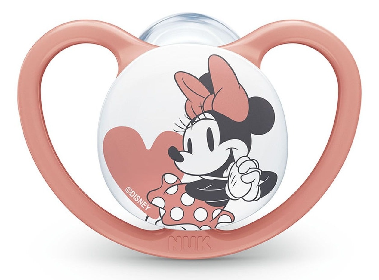 NUK varalica Mickey Space (18-36m) roze