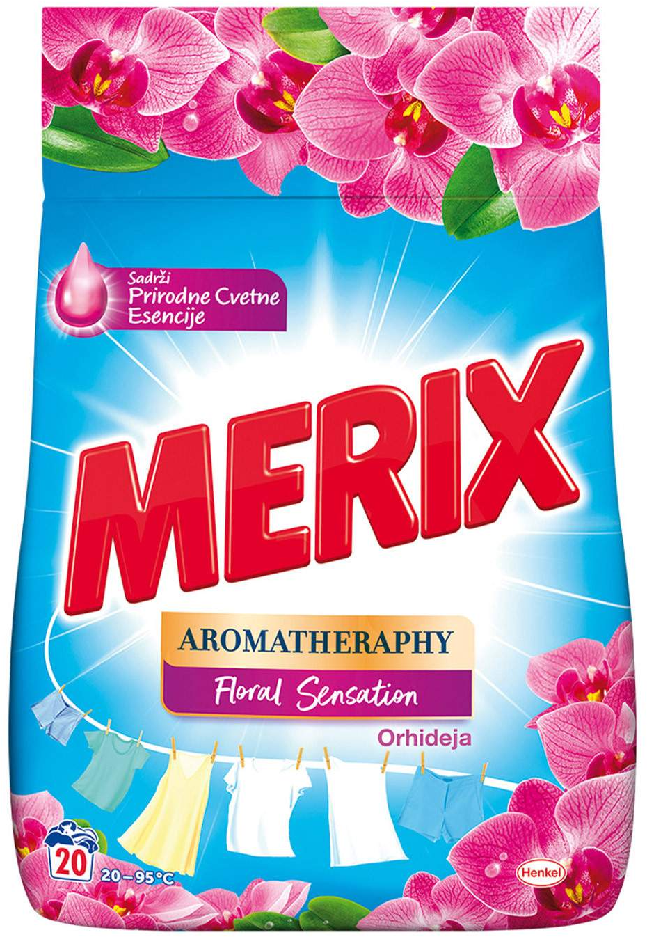 Deterdžent za pranje veša MERIX orhideja 20 pranja (1,8kg)