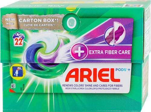 Tablete za pranje veša ARIEL PODS Fiber care  22kom