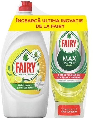 Det.za ruč.pr.sud FAIRY lemon 900+450ml