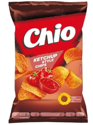 Čips CHIO kečap 90g