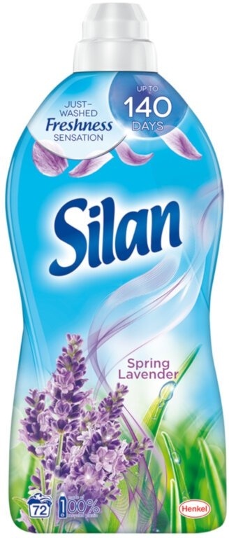 Omekšivač za veš  SILAN Spring lavander  72 pranja (1,8l)