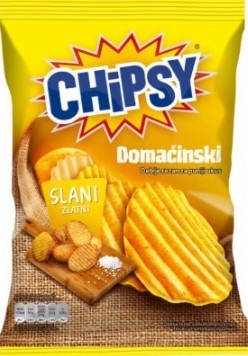 Čips CHIPSY domaćinski slani 60g