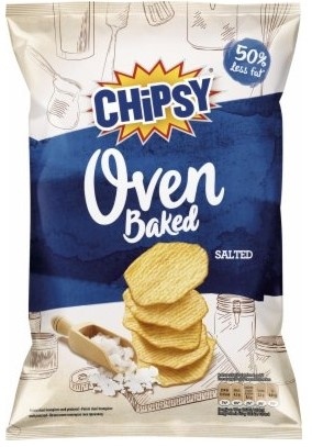 Čips CHIPSY Oven salted 125g