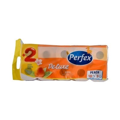 Toalet papir PERFEX breskva deluxe 3sloja 8+2kom