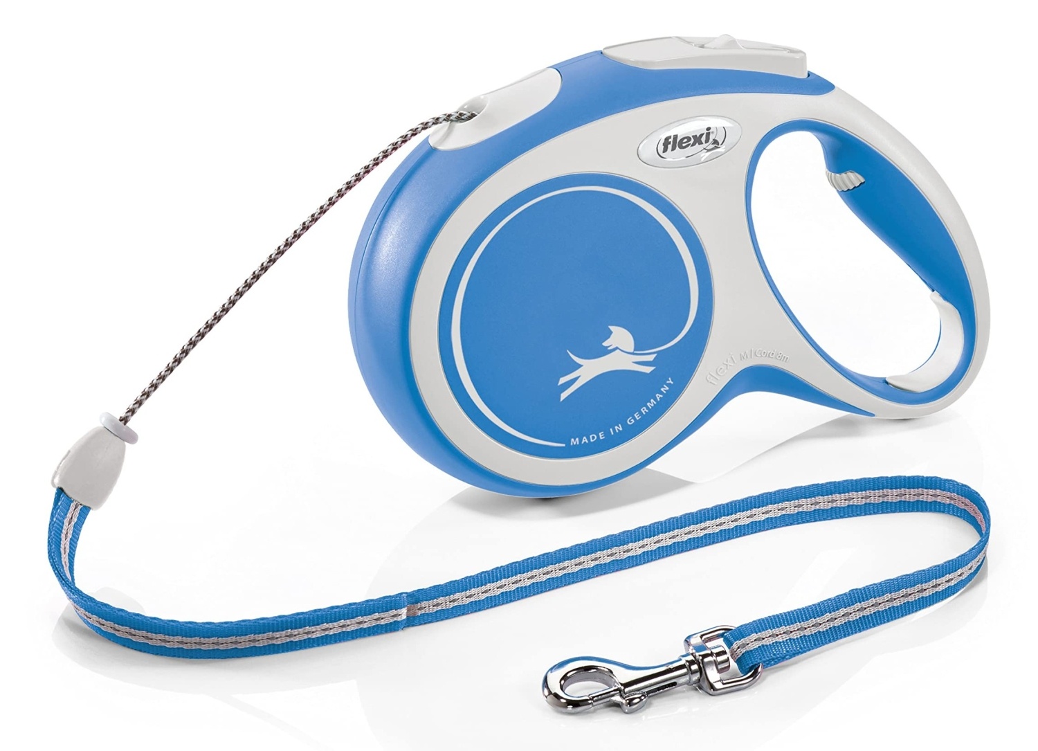 FLEXI Comfort cord povodac za pse M 8m plavi