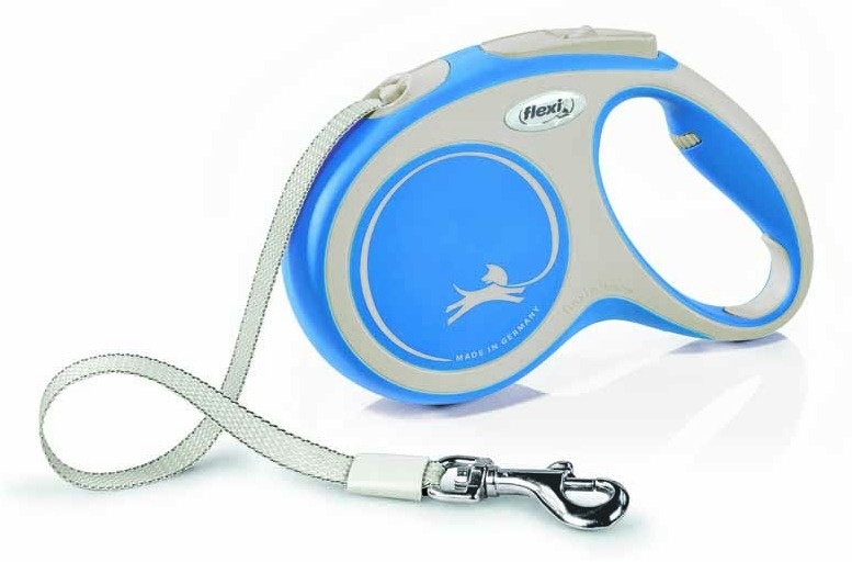 FLEXI Comfort tape povodac za pse L 8m plavi