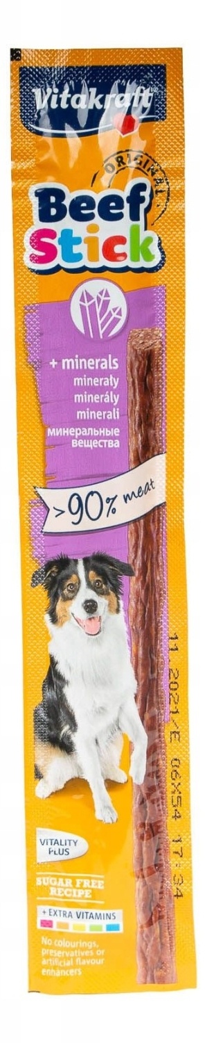 Poslastice za pse VITAKRAFT Beef Stick minerali 12g