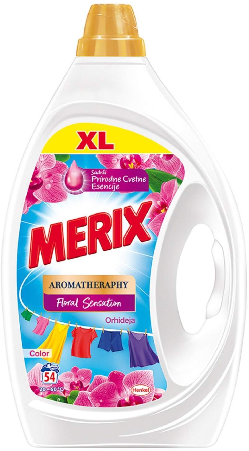 Tečni det.za pr.veša MERIX orhideja 54 pranja XL (2,43l)