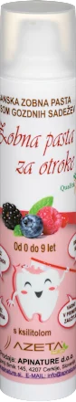 Pasta za zube AZETA BIO organska šumsko voće 2-9g 50ml