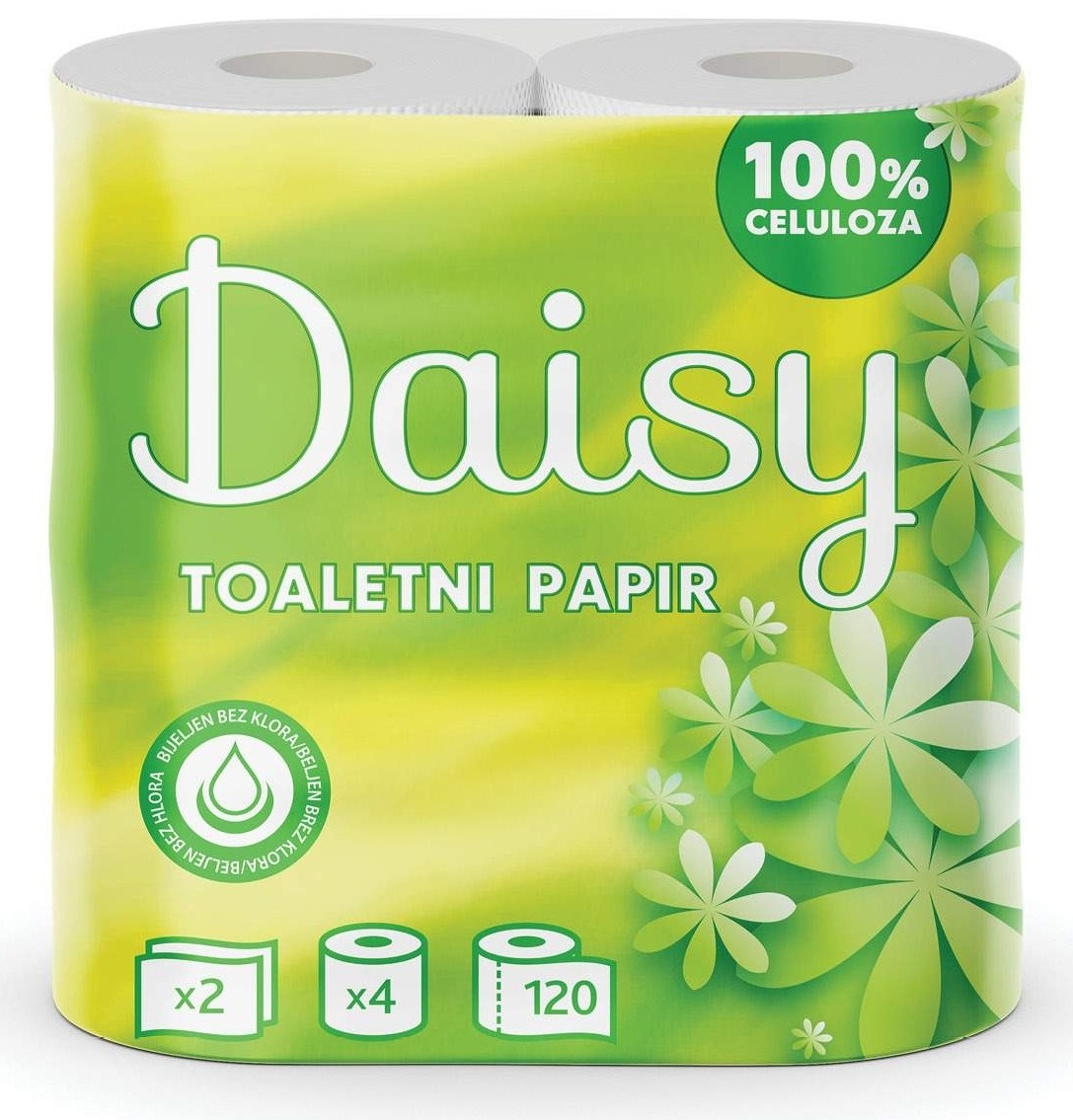 Toalet papir DAISY 2sloja 4kom