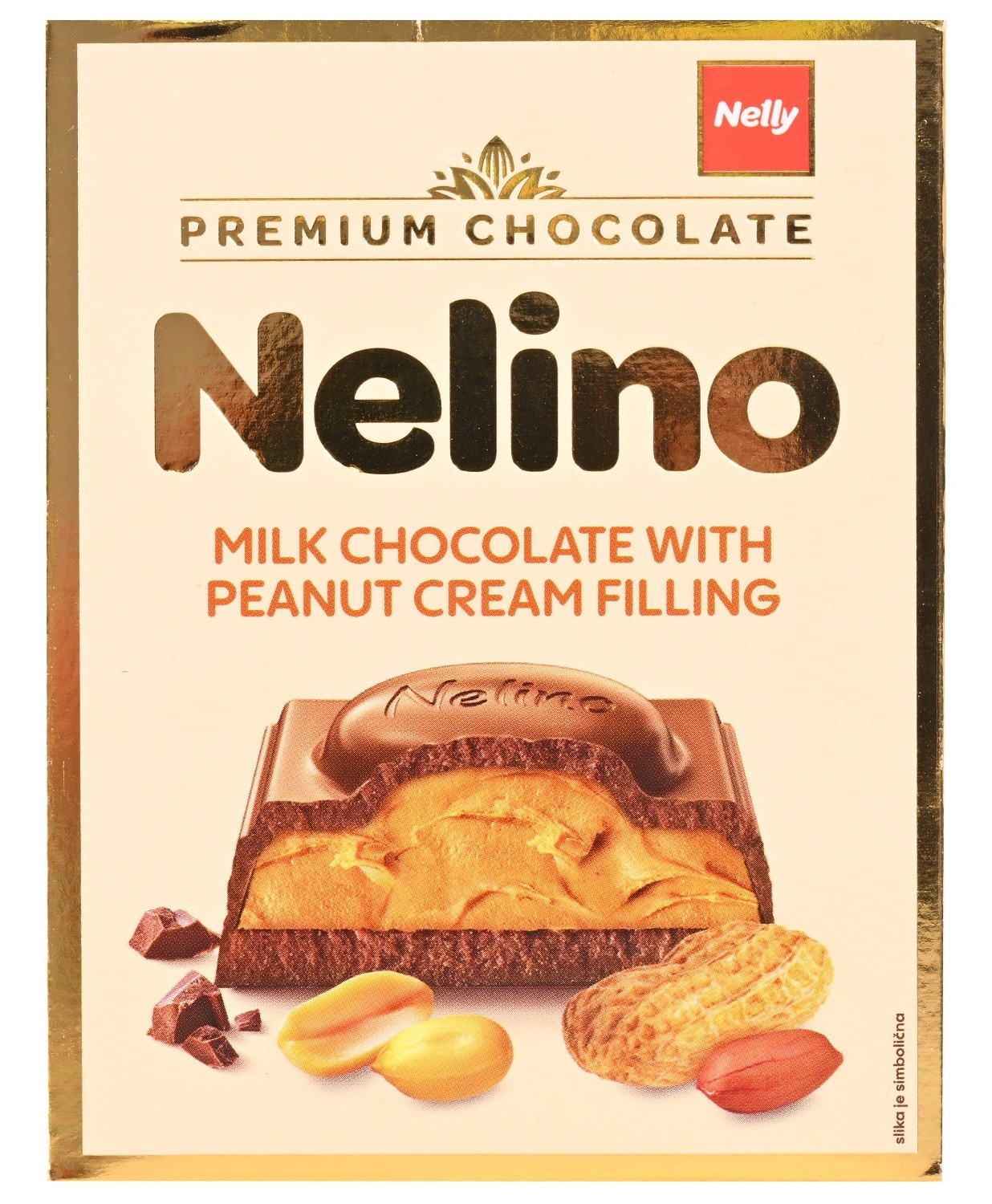Čokolada NELINO kikiriki 60g
