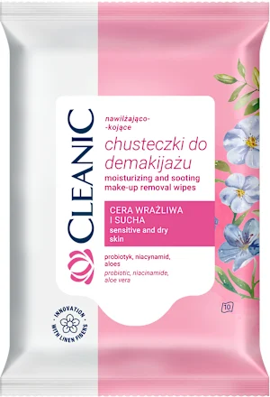 Vlažne maramice CLEANIC za skidanje šminke 10kom
