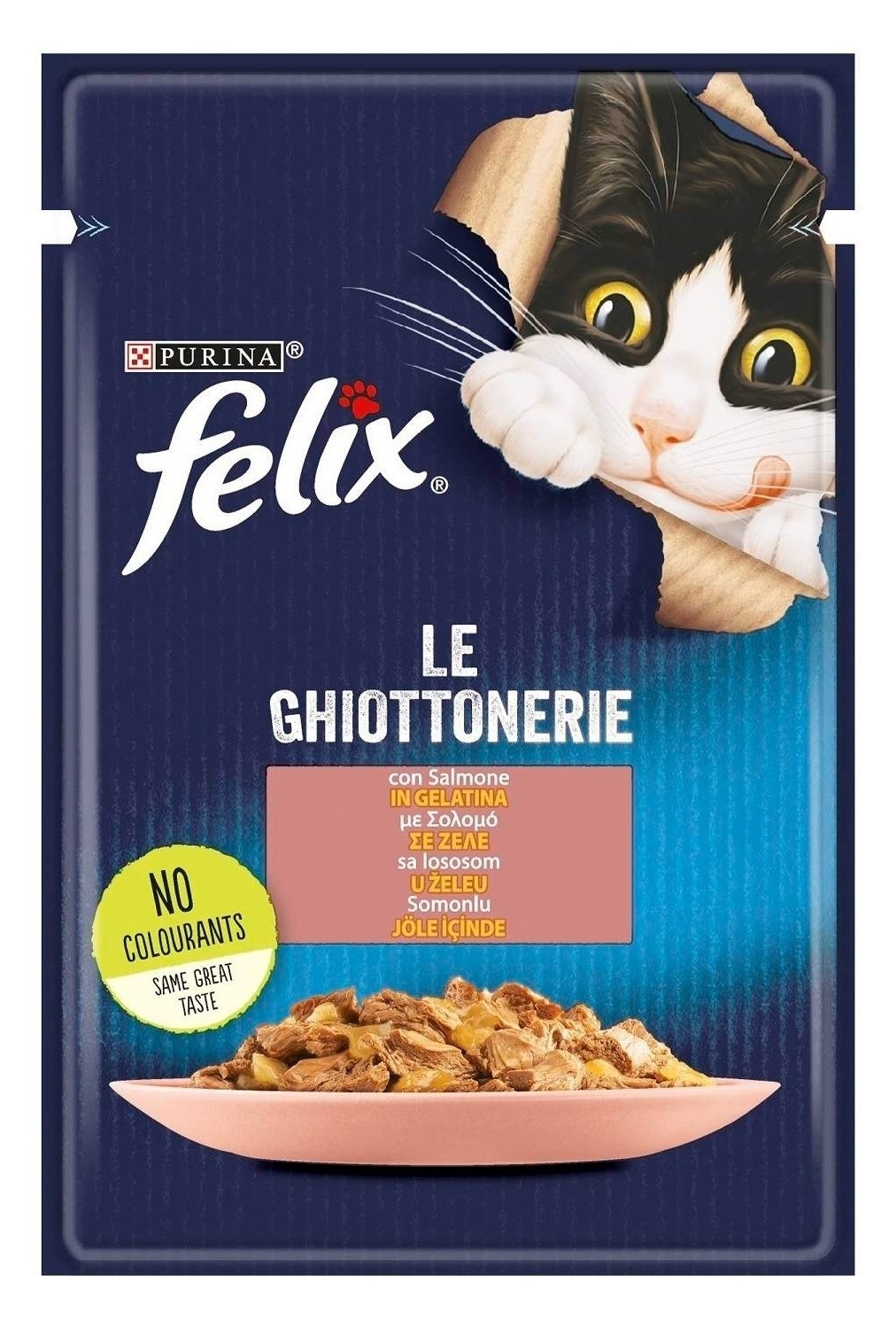 Hrana za mačke FELIX losos 85g 2+1 gratis
