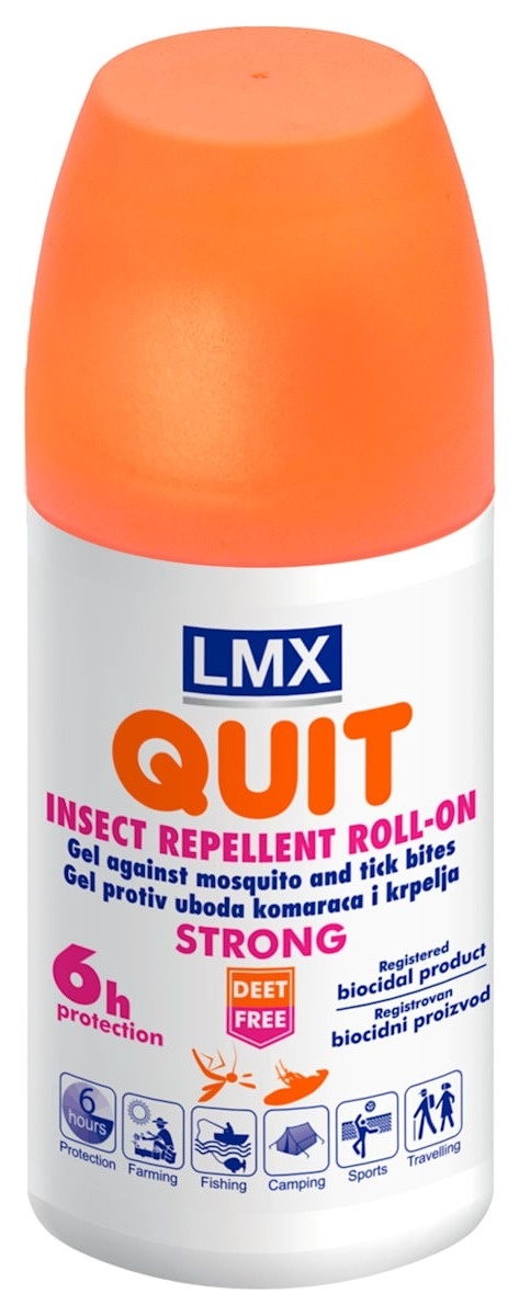 LMX Quit roll-on gel protiv uboda komaraca i krpelja 30ml