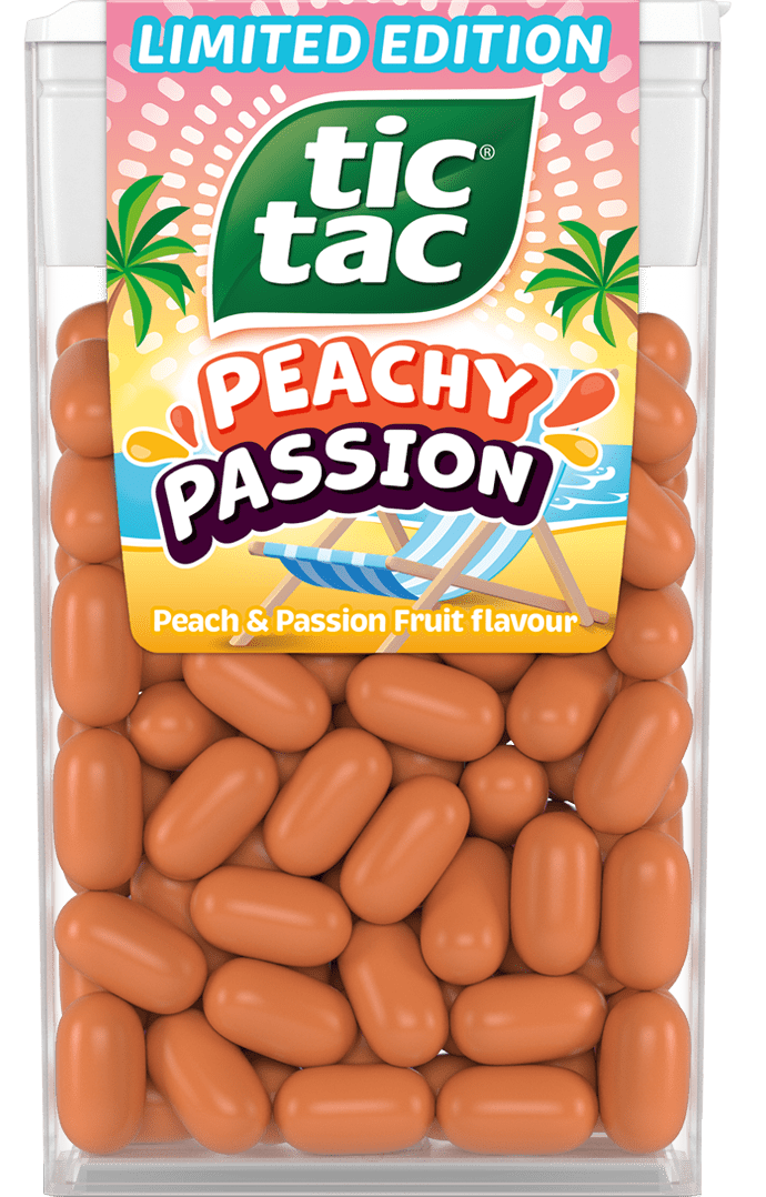 Bombone TIC TAC peach passion 54g