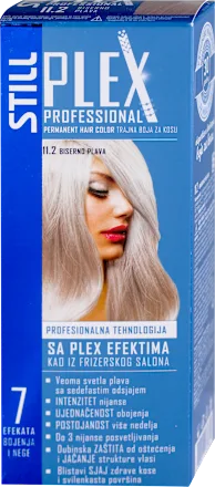 Farba za kosu STILL POPART Plex 11.20 Biserno plava