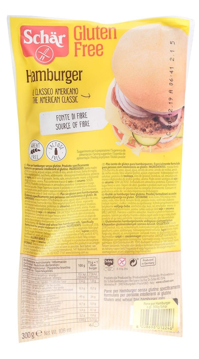 Zemička SCHAR burger 300g