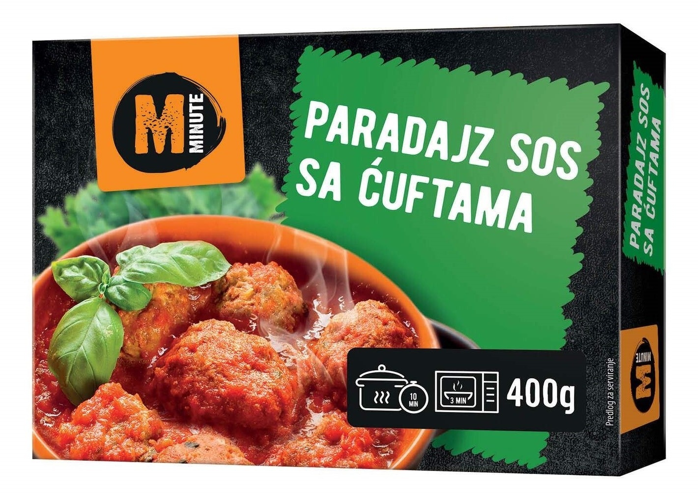 Gotovo jelo MINUTE paradajz sos sa ćuftama 400g