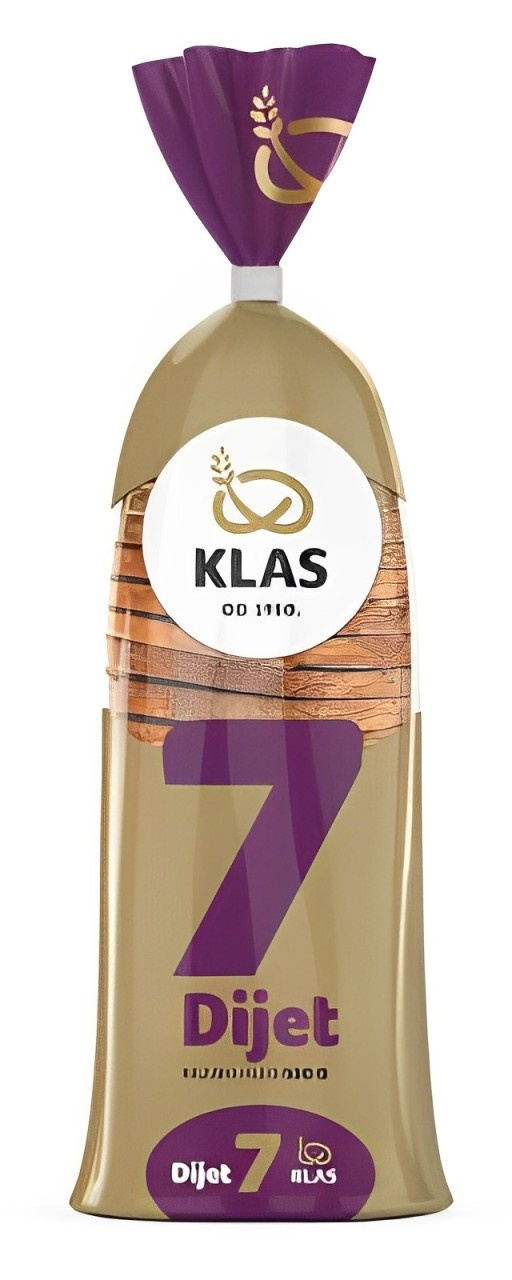 Hleb  KLAS dijet rezani 500g
