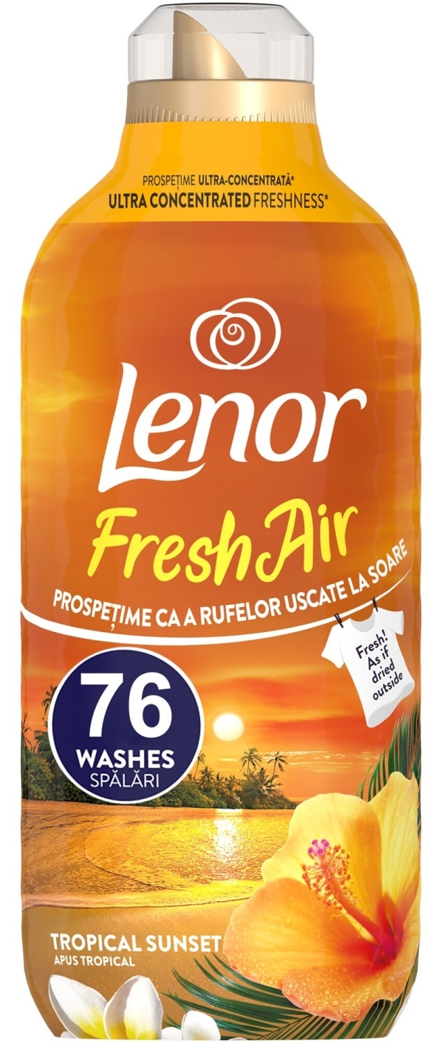 Omekšivač za veš LENOR Fresh air tropical sunset 76 pranja (1,064l)