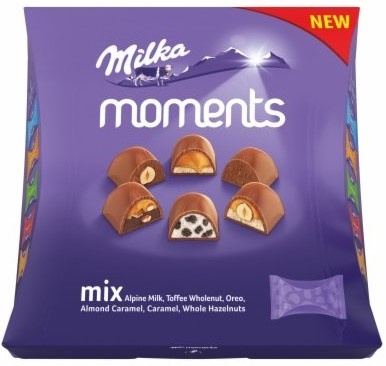 Praline MILKA Moments mix 169g