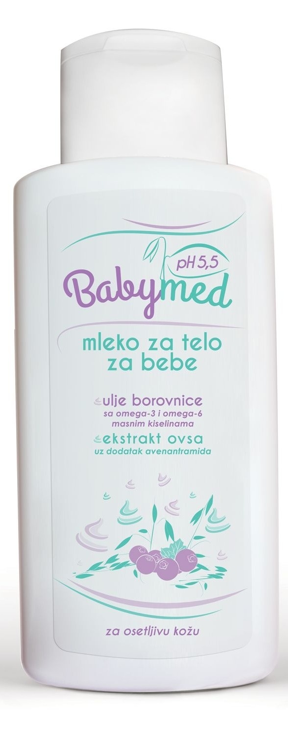 Mleko za telo BABYMED 200ml