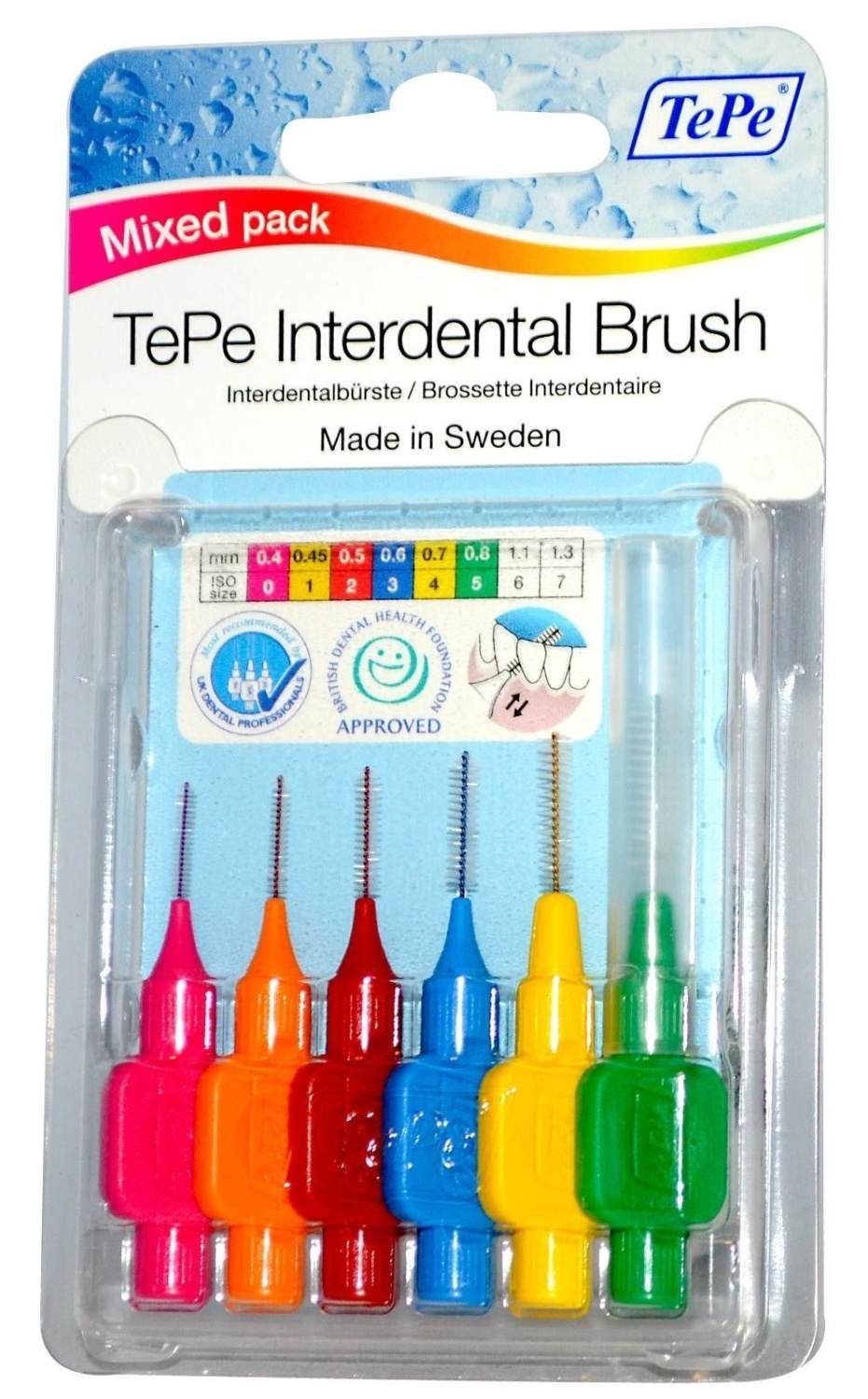 Četkica za zube TEPE ISO 0-5 Original miks interdentalne četkice 6kom