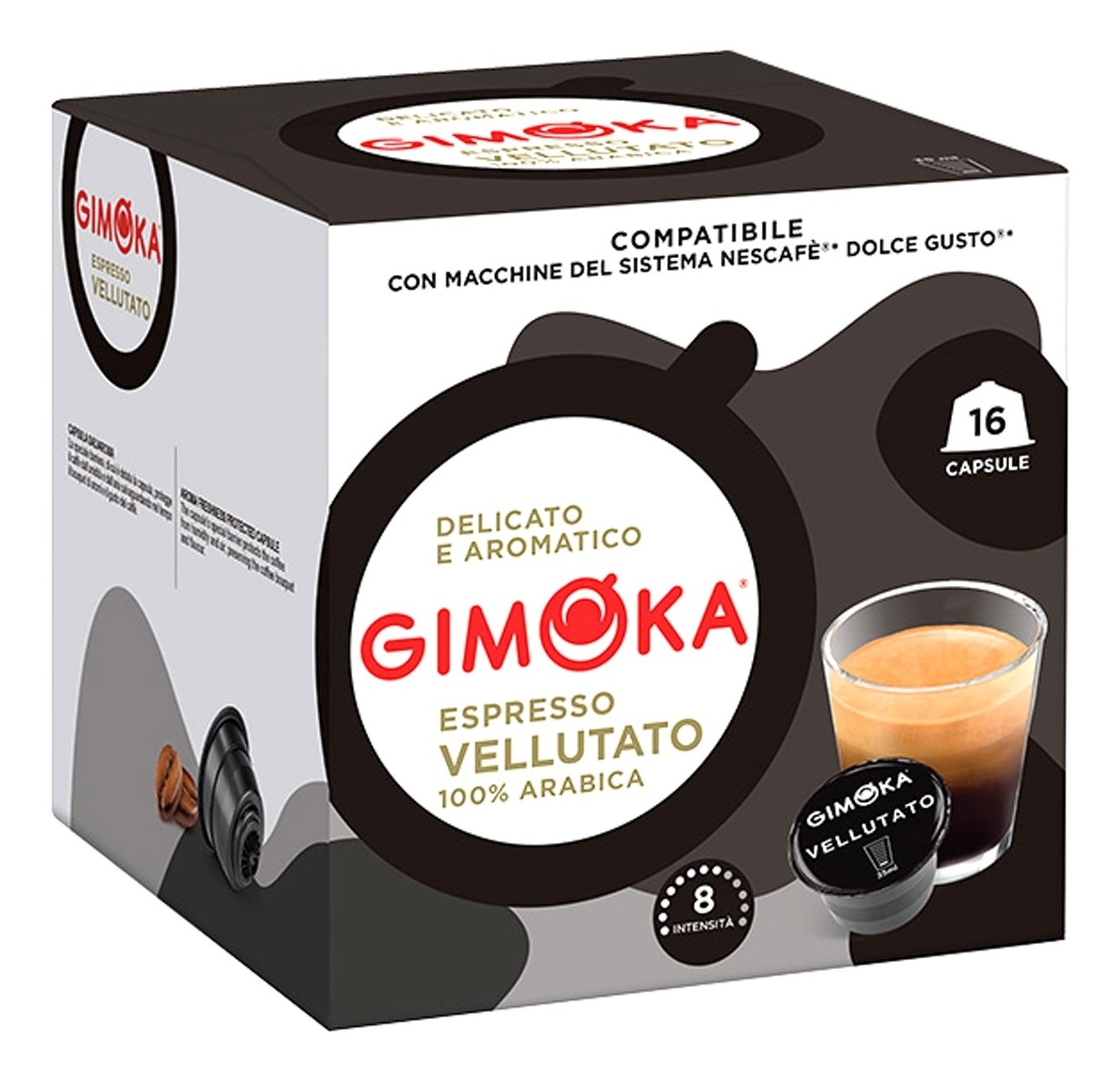 Kapsule za kafu GIMOKA Vellutato espresso 16kom