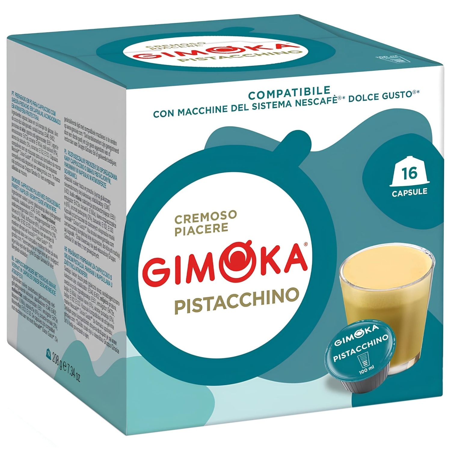 Kapsule za kafu GIMOKA Pistacchino 16kom