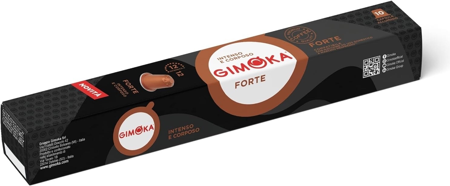 Kapsule za kafu GIMOKA Forte AL/T  in alluminio 10kom