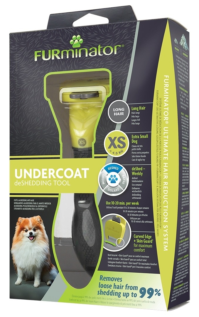 FURMINATOR četka za dugodlake pse XS