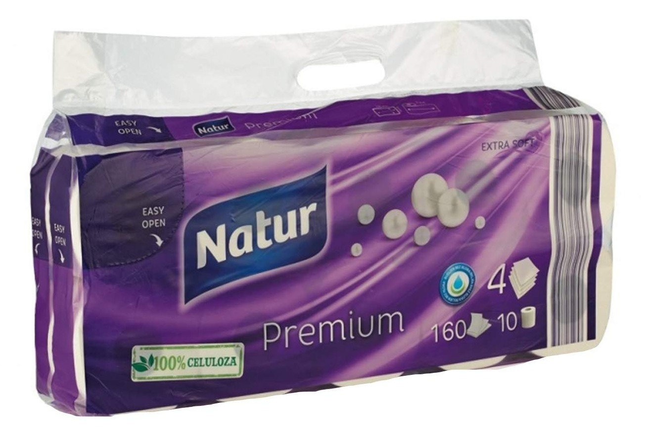 Toalet papir NATUR premium 4sloja 10kom