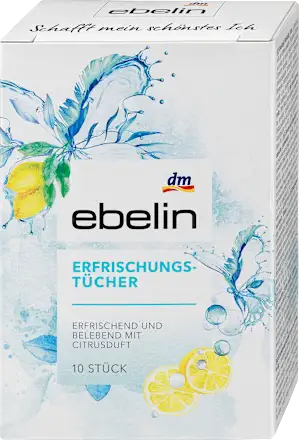 Vlažne maramice EBELIN limun 10kom